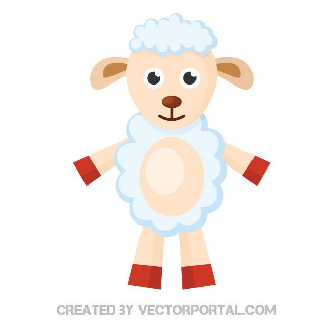 660x660 Cartoon Sheep