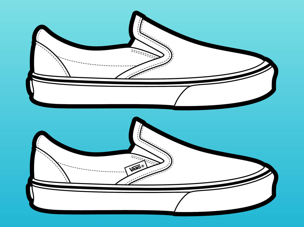 Vans Shoes Vector Vector Art Graphics 1024x765 Vans Shoes Vector Vector Art Graphics