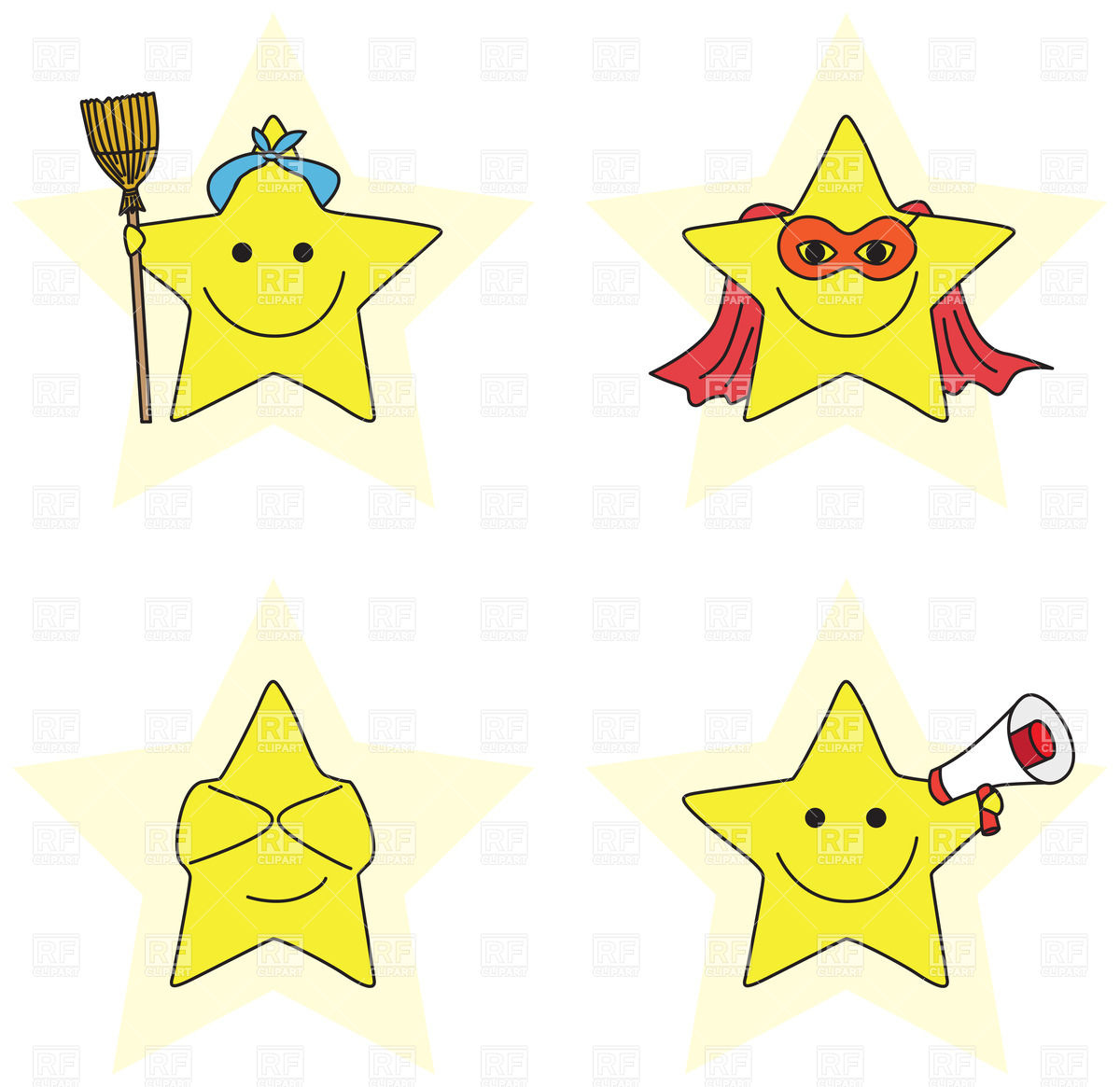 1200x1165 Cartoon Stars