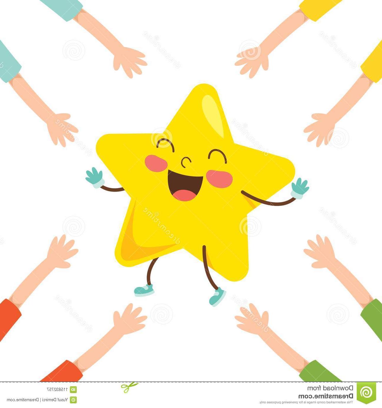 1300x1390 Hd Vector Illustration Cartoon Star Design