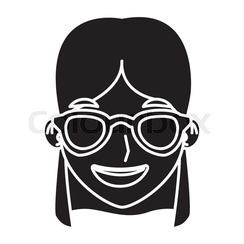 Woman With Sunglasses Cartoon Icon Stock Vector Colourbox 800x800 Woman With Sunglasses Cartoon Icon Stock Vector Colourbox
