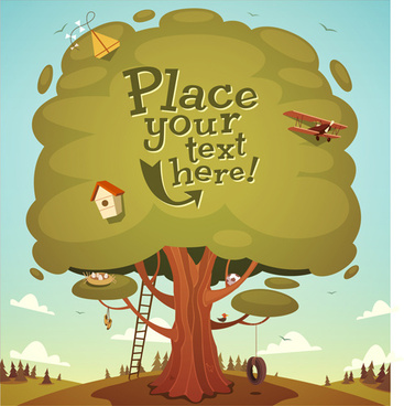 Cartoon Tree Free Vector Download 367x368 Cartoon Tree Free Vector Download