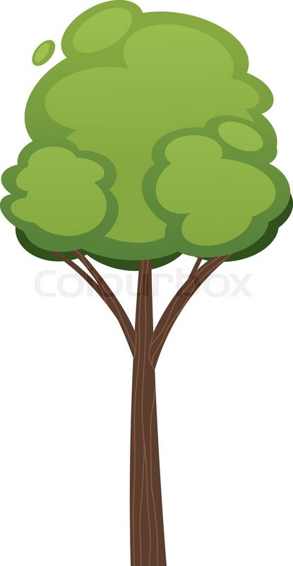 Cartoon Tree Vector Illustration Stock Vector Colourbox 415x800 Cartoon Tree Vector Illustration Stock Vector Colourbox
