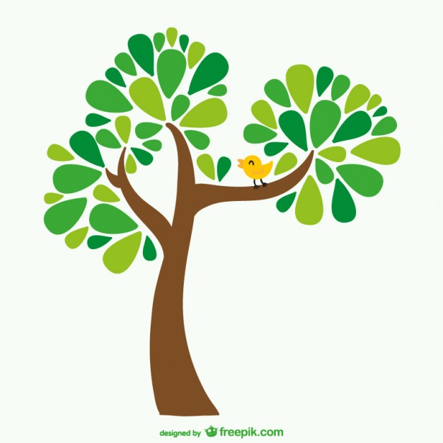 Tree And Bird Cartoon Vector Free Download 626x626 Tree And Bird Cartoon Vector Free Download