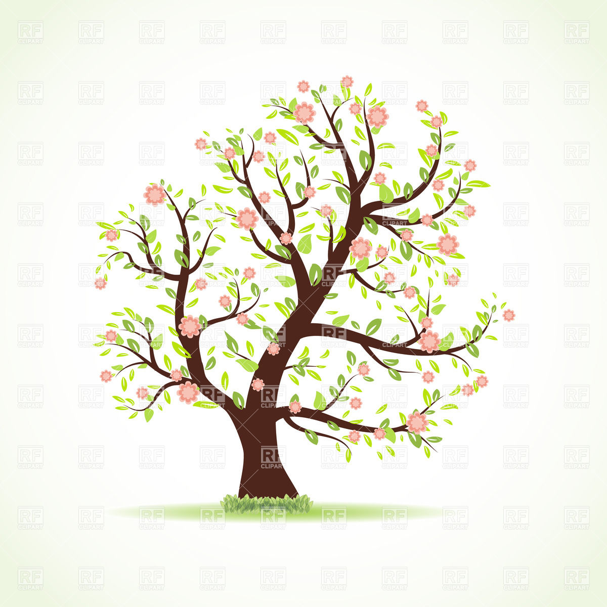 Cartoon Spring Tree Vector Image Of Plants And Animals Mcherevan 1200x1200 Cartoon Spring Tree Vector Image Of Plants And Animals Mcherevan