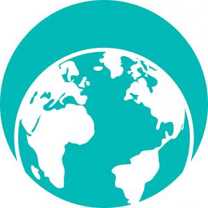 300x300 Green And Blue Cartoon World Map Globe Vector Sarahgardan