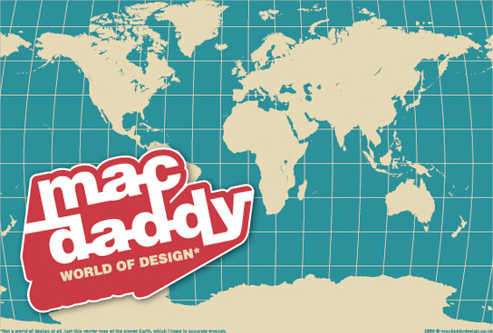 544x368 World Map Free Vector Download