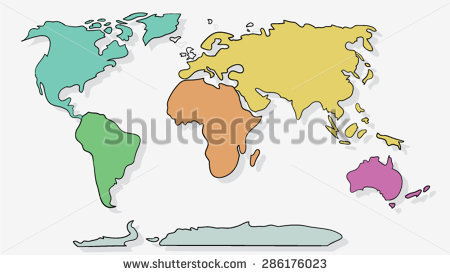 450x275 World Map Outline Black And White Download Cartoon Png