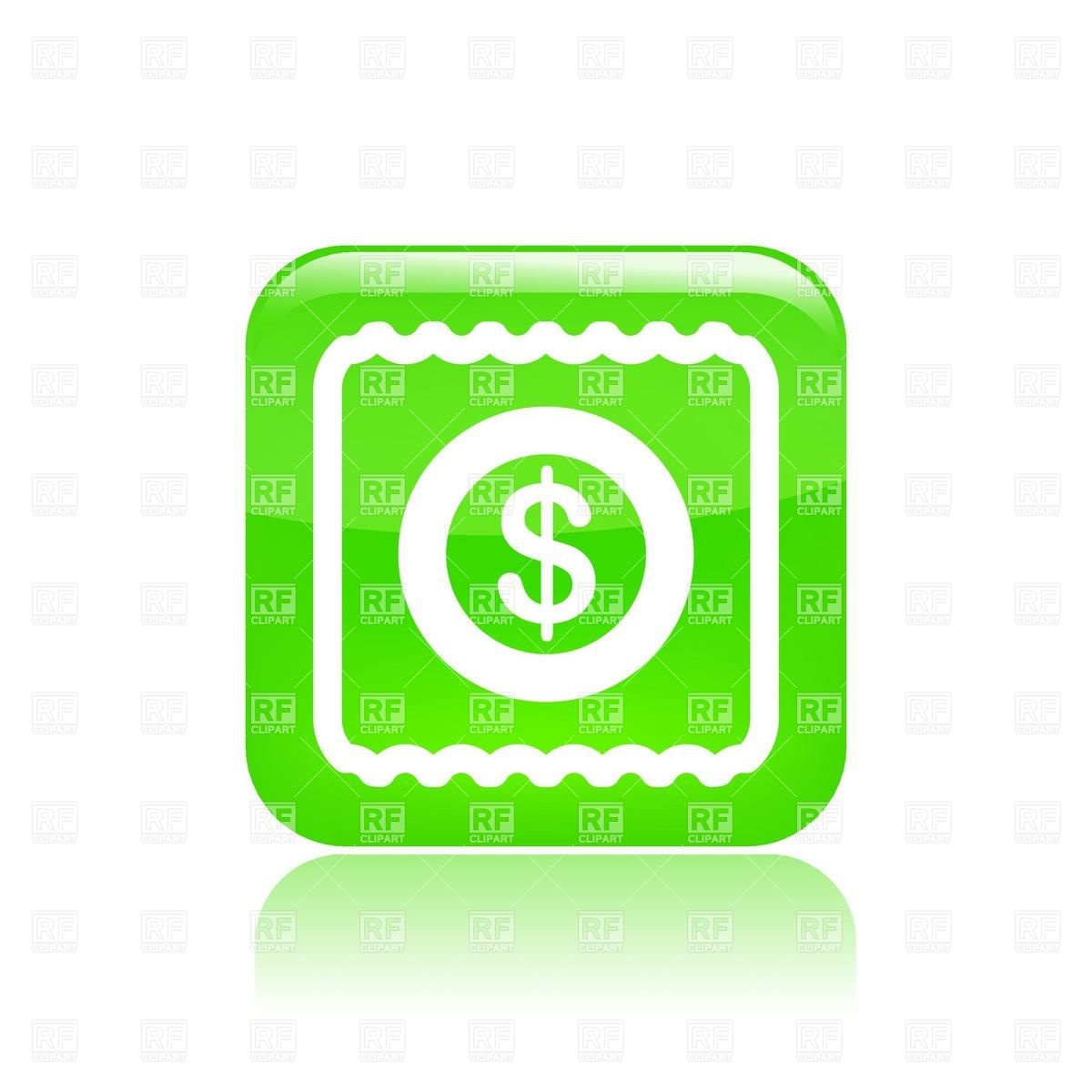 1200x1200 Cash Icon With Dollar Symbol Vector Image Of Signs, Symbols, Maps