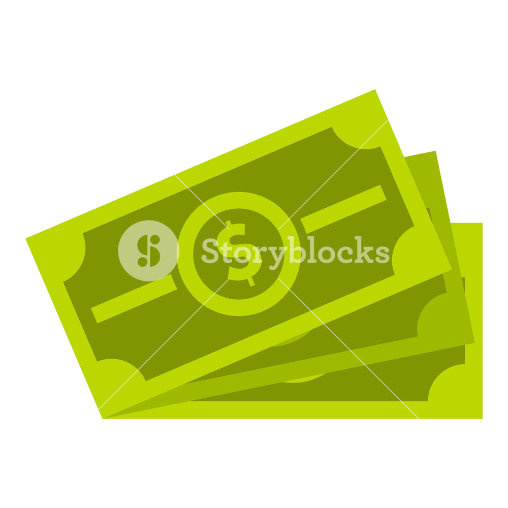 1000x1000 Cash Icon Flat Illustration Of Cash Vector Icon For Web Royalty