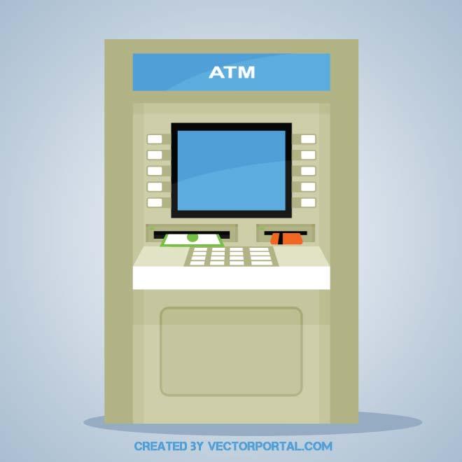 Cash Machine Vector