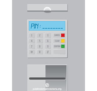 310x293 Cash Machine Keyboard Background Free Graphics Uihere