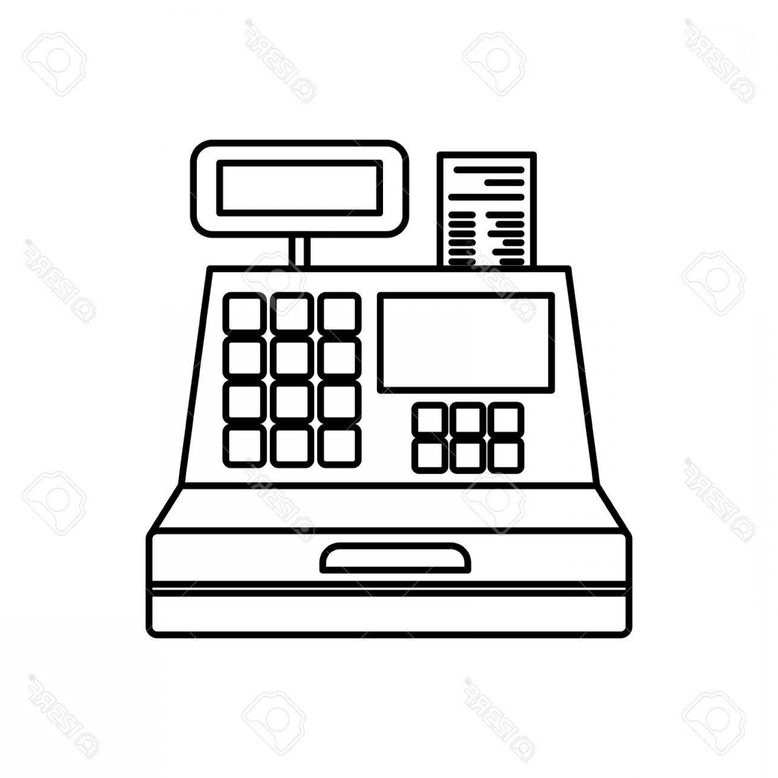 1560x1560 Cash Register Vector Cqrecords