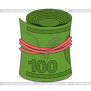 300x300 Money Roll Dollars Rolled Cash