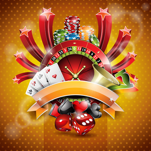 500x500 Casino Backgrounds Vector Free Vector In Encapsulated Postscript
