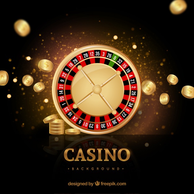 626x626 Casino Golden Background Vector Free Download