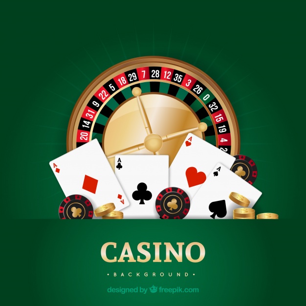 626x626 Green Casino Background Vector Free Download