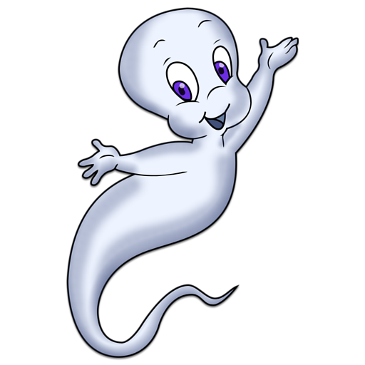 512x512 Casper Png Vector, Clipart