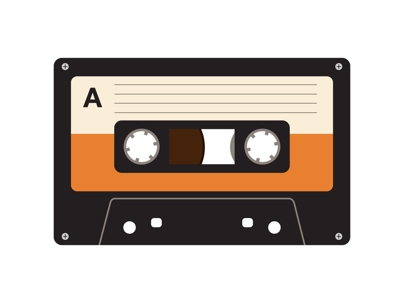 Cassette Tape Vector 800x600 Cassette Tape Vector
