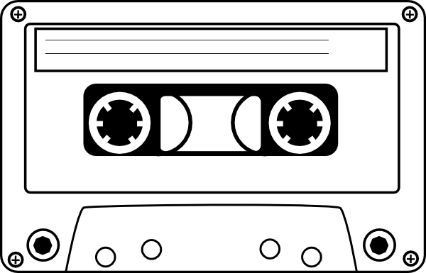 Cassette Tape Clipart Cassette Clip Art 600x385 Cassette Tape Clipart Cassette Clip Art