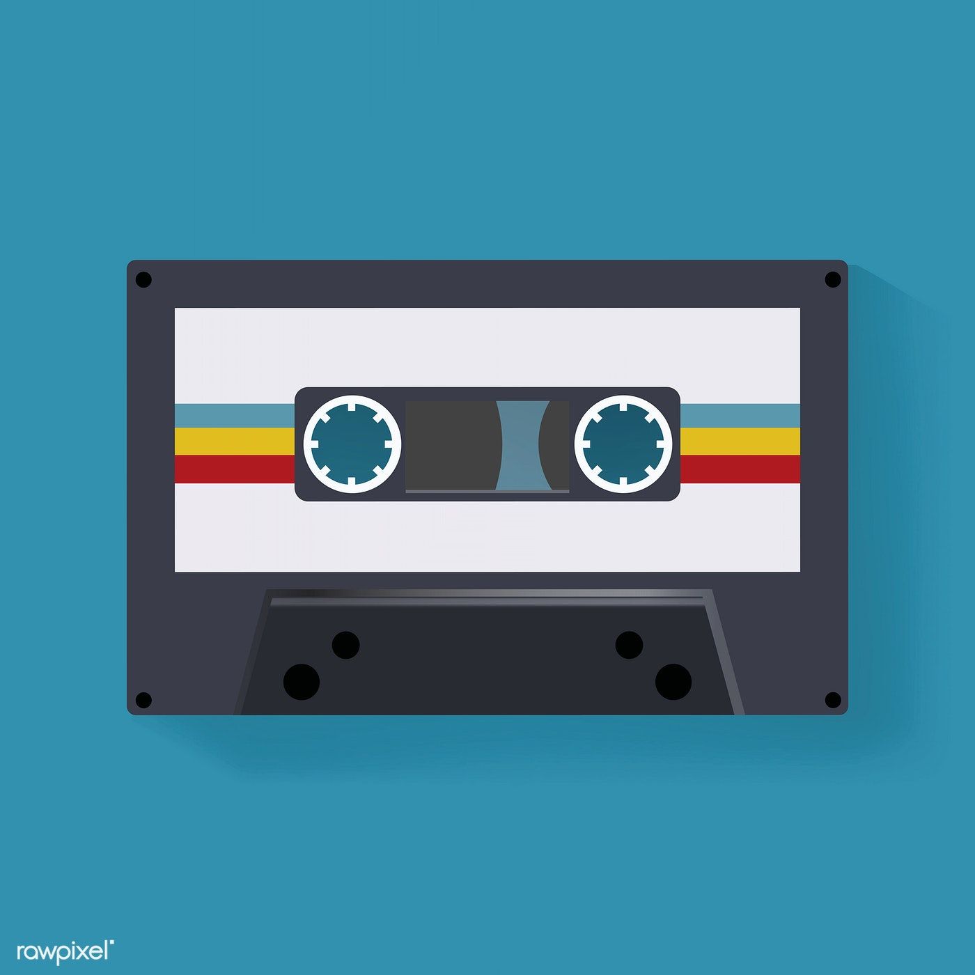Illustration Of A Cassette Tape Free Image 1400x1400 Illustration Of A Cassette Tape Free Image