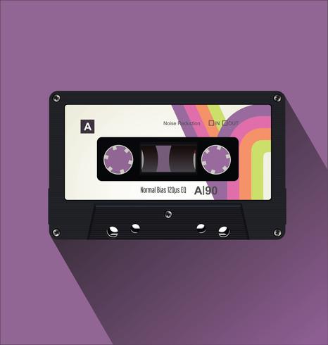 Retretro Vintage Cassette Tape Flat Concept Vector Illustration 466x490 Retretro Vintage Cassette Tape Flat Concept Vector Illustration