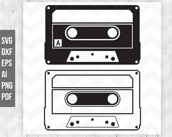 570x453 Cassette Tape Cassette Vector Audio Cassette Etsy