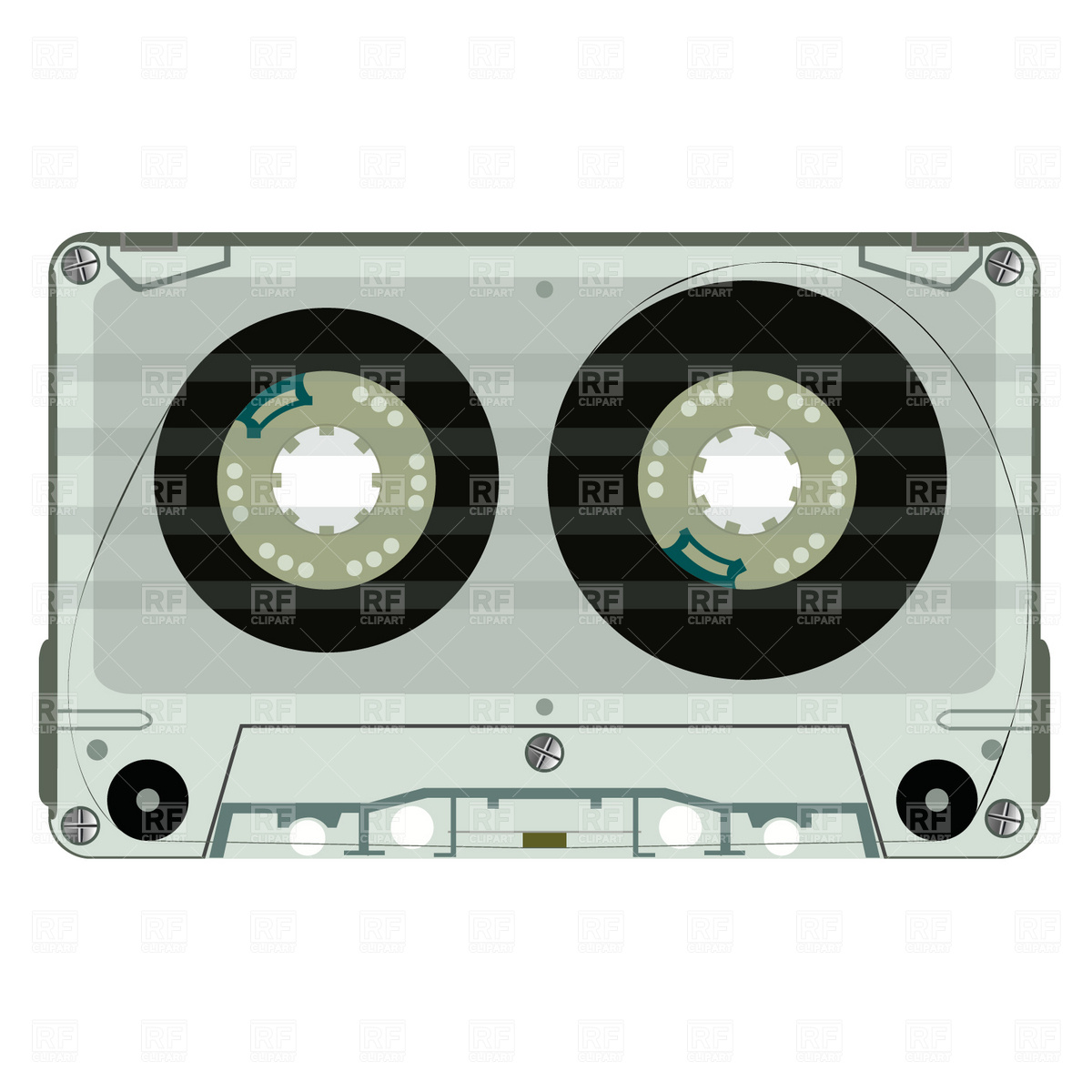1200x1200 Tape Cassette Vector Image Of Objects Robertosch