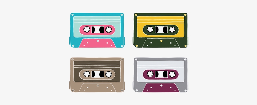 820x337 Audio Cassette Vector Illustration With Human Touch