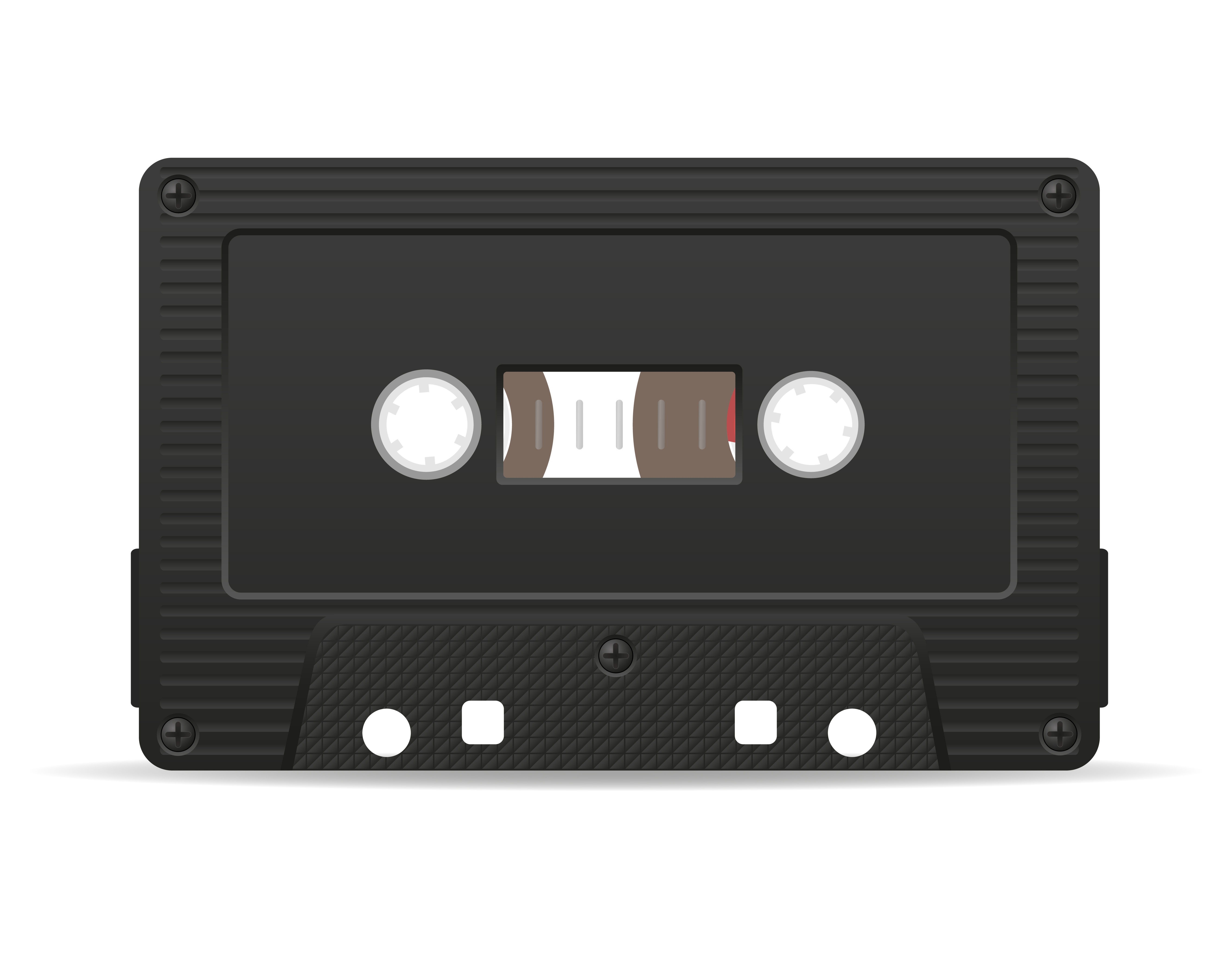 5315x4134 Audio Cassette Vector Illustration