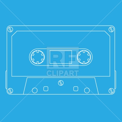 400x400 Audio Tape Cassette Vector Image Of Technology Prague