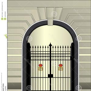 300x300 Cartoon Stone Castle Isolated Parts Vector Catchsplace