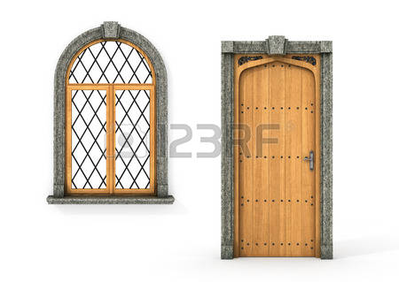 450x319 Castle Door Clipart