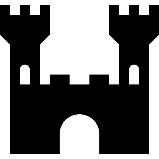 Castle Black Shape Free Vector Icons Designed 512x512 Castle Black Shape Free Vector Icons Designed
