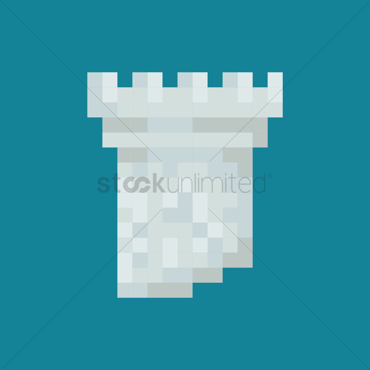 Castle Icon Vector Image 1300x1300 Castle Icon Vector Image