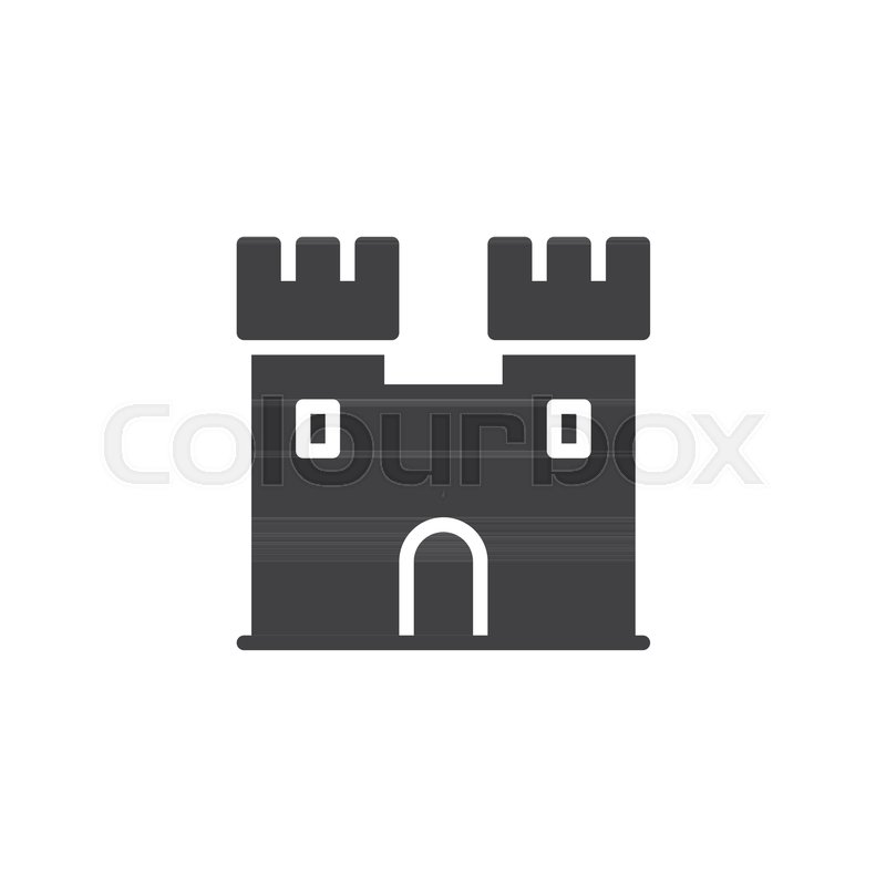Castle Icon Vector, Filled Flat Sign, Stock Vector Colourbox 800x800 Castle Icon Vector, Filled Flat Sign, Stock Vector Colourbox