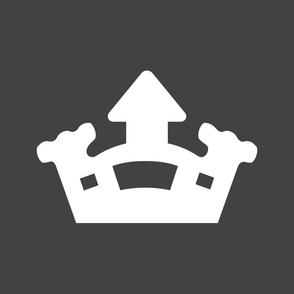 Jumping Castle Glyph Inverted Icon 1024x1024 Jumping Castle Glyph Inverted Icon