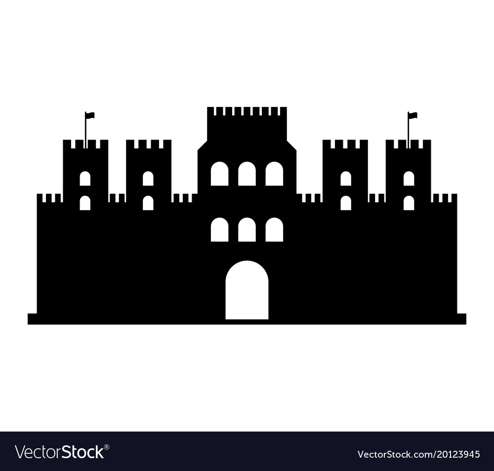 Castle Icon Vector 1000x955 Castle Icon Vector