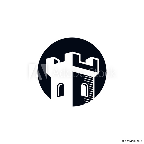 500x500 Castle Logo Vector