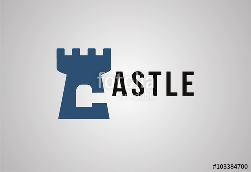 500x342 Castle Logo Vector Stock Image And Royalty Free Vector