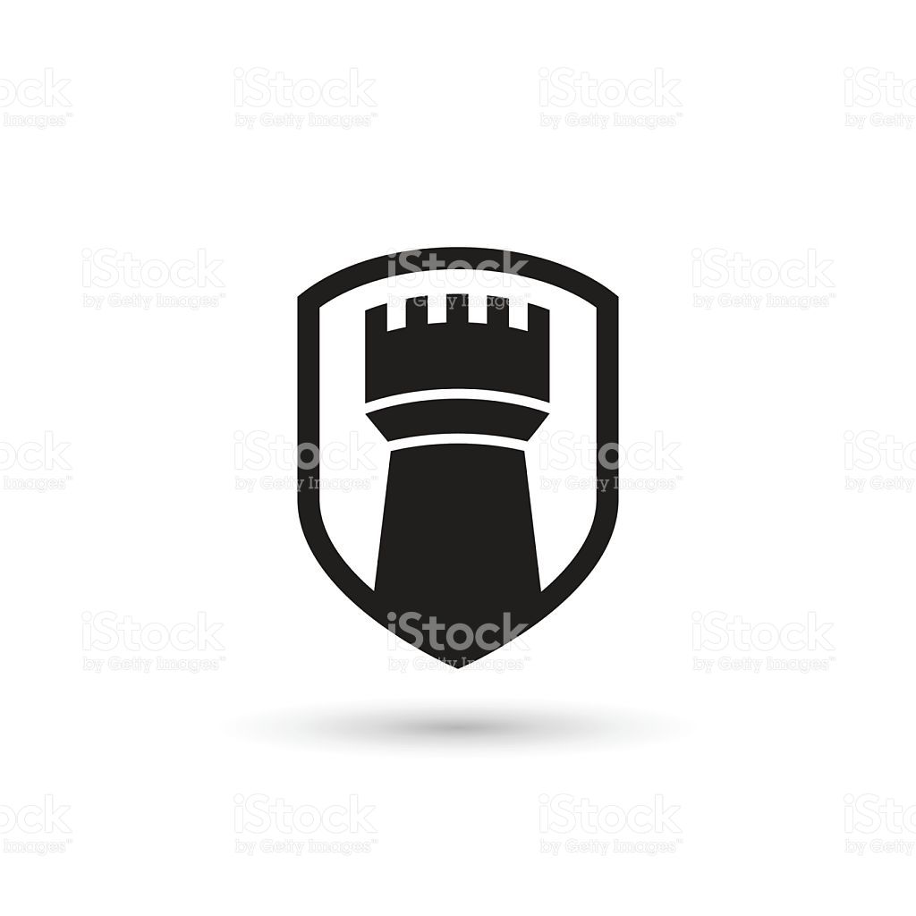 Castle Tower Shield Isolated Vector Icon King Kingdom Icons 1024x1024 Castle Tower Shield Isolated Vector Icon King Kingdom Icons
