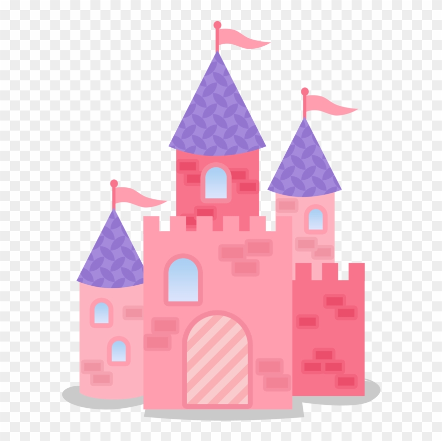 880x878 Pink And Purple Castle Castle Vector, Castle Clipart
