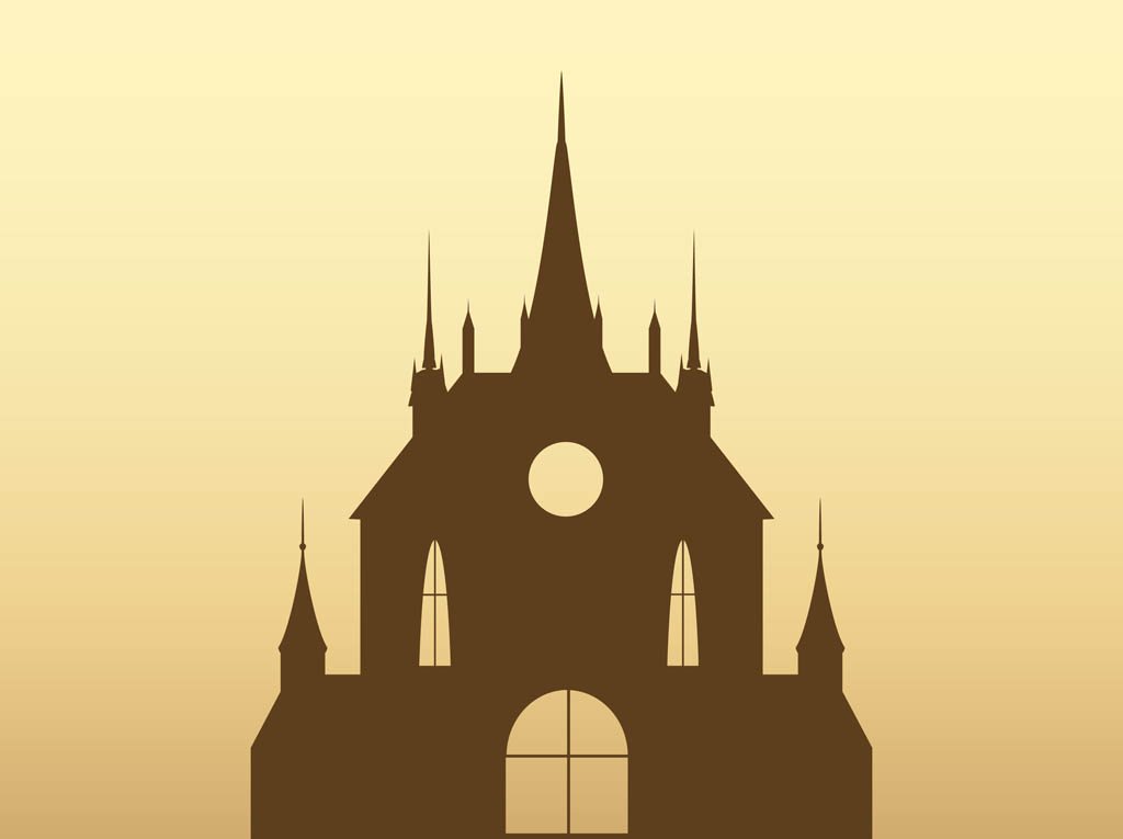 1024x765 Vector Castle Vector Art Graphics