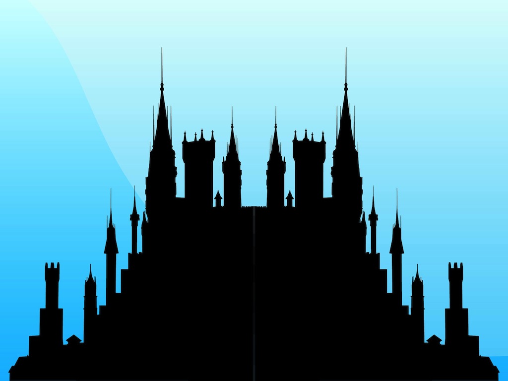 Fairytale Castle Vector Art Graphics 1024x768 Fairytale Castle Vector Art Graphics