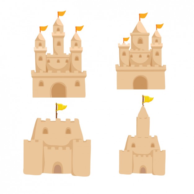 626x626 Sandcastle Vectors, Photos And Free Download