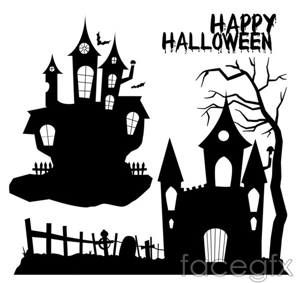 600x567 Halloween Castle Vector Over Millions Vectors, Stock Photos, Hd