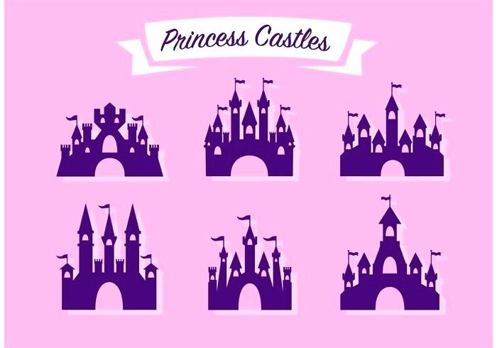 700x490 Princess Castles Pretty Castle Vector Set Suite Disney World