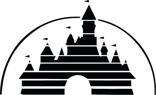 500x306 Disney Castle Silhouette Vector