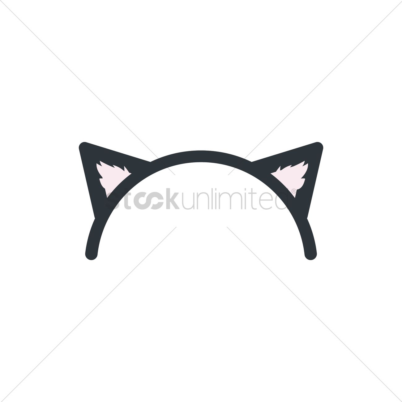 Download Cat Ear Vector at Vectorified.com | Collection of Cat Ear ...