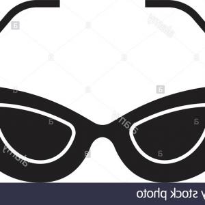 Photostock Vector Cat Eye Glasses Icon Black Filled Vector 300x300 Photostock Vector Cat Eye Glasses Icon Black Filled Vector